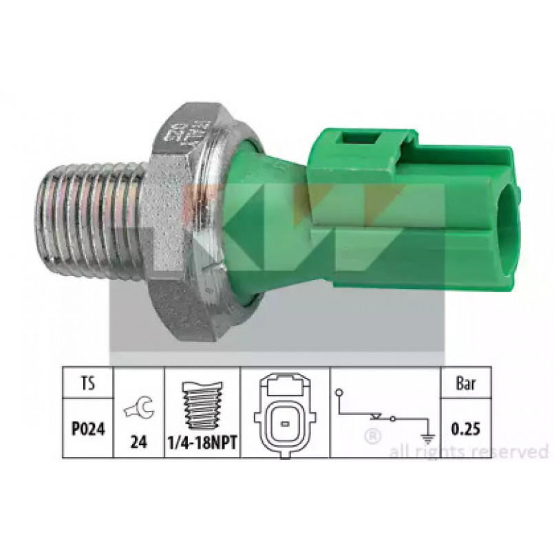 500 146 KW Датчик тиску масла (аналог EPS 1.800.146/Facet 7.0146 )